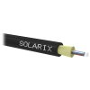Solarix DROP1000 optický kabel 12 vl. 9/125 SM LSZH universal, 500m, černý