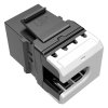 Solarix keystone c5e UTP RJ45 černý pro kleště SXKJ-NA-BU SXKJ-5E-UTP-BK-NA