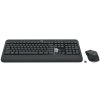 Logitech set MK540 ADVANCED, Bezdrátová klávesnice + myš/ 2.4GHz/ USB přijímač/ CZ/SK/ černý