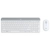 Logitech set klávesnice a myši MK470/ bezdrátový/ 2.4GHz/ USB přijímač/ US/ bílý