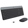 Logitech set klávesnice a myši MK470/ bezdrátový/ 2.4GHz/ USB přijímač/ CZ/ černý