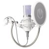 Endorfy mikrofon Streaming OWH / streamovací / rameno / pop-up filtr / 3,5mm jack / USB-C / bílý