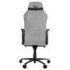 AROZZI herní židle VERNAZZA Soft Fabric Light Grey/ povrch Elastron/ světle šedá