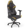 Endorfy herní židle Scrim YL / kombinace textil / kůže / černožlutá