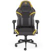 Endorfy herní židle Scrim YL / kombinace textil / kůže / černožlutá