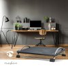 NEDIS ergonomická podnožka/ kovová/ černá