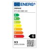 IMMAX NEO FINO SMART závěsné svítidlo 2 kruhy, 60+80cm, 93W, černé, Zigbee 3.0, TUYA