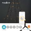 NEDIS Wi-Fi chytré dekorativní LED/ teplá bílá/ 200 LED's/ Android & iOS/ Nedis® SmartLife/ 10 x 2 m
