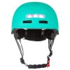 BLUETOUCH bezpečnostní helma s LED/ velikost L/ modrá