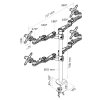 Neomounts FPMA-D935D4 /Držák displeje/na stůl/10-27"/svorka/3čepy/VESA 100X100/nosn.4x6kg/4 displeje/stříbrný