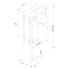 Neomounts  CPU-D100SILVER / CPU Holder (height PC: 30-53 cm / width PC: 8-22 cm) / Silver