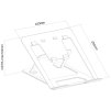 Neomounts  NSLS085SILVER / Notebook Desk Stand (ergonomic) / Silver