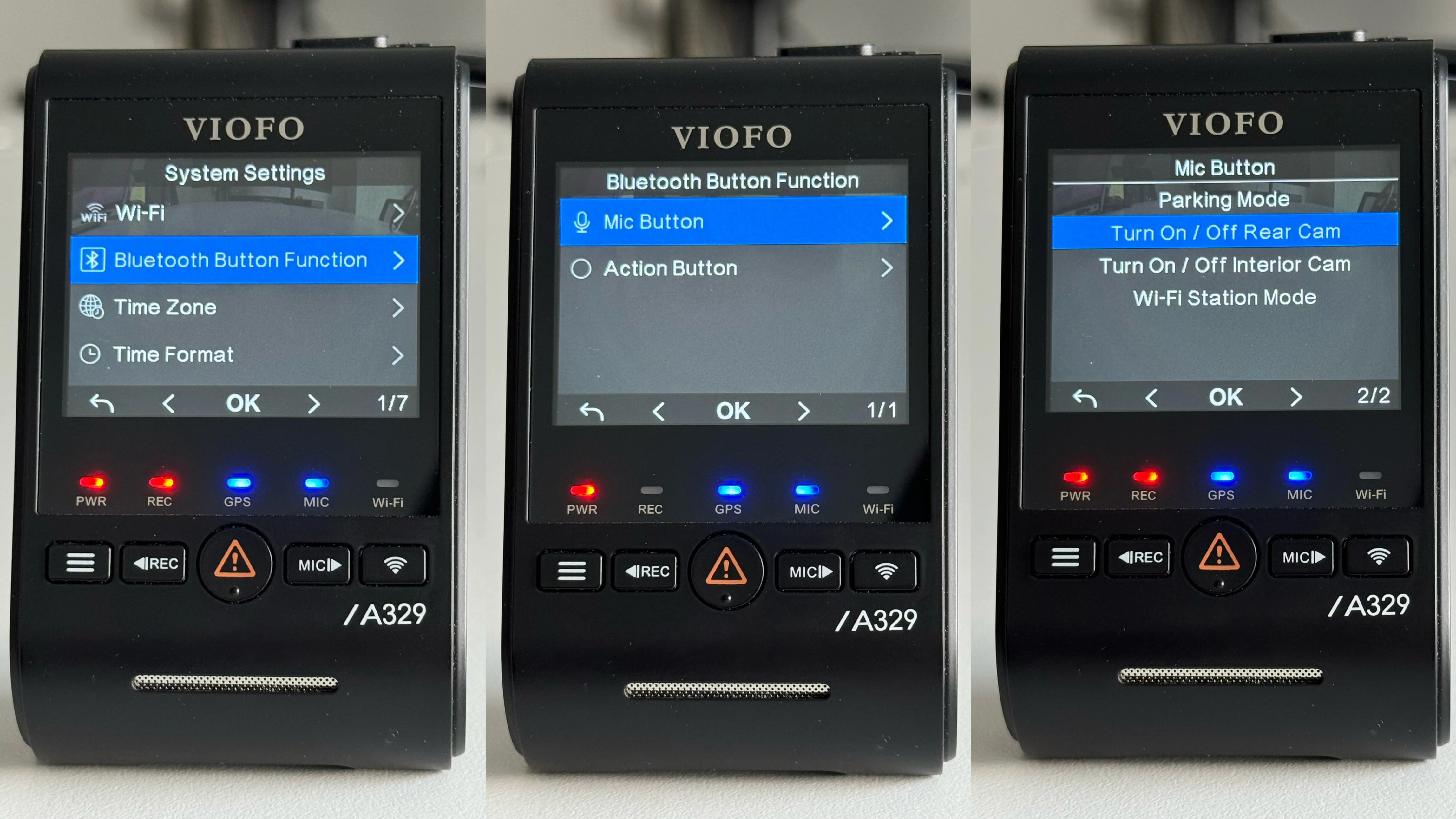 Nastavení Bluetooth tlačítka