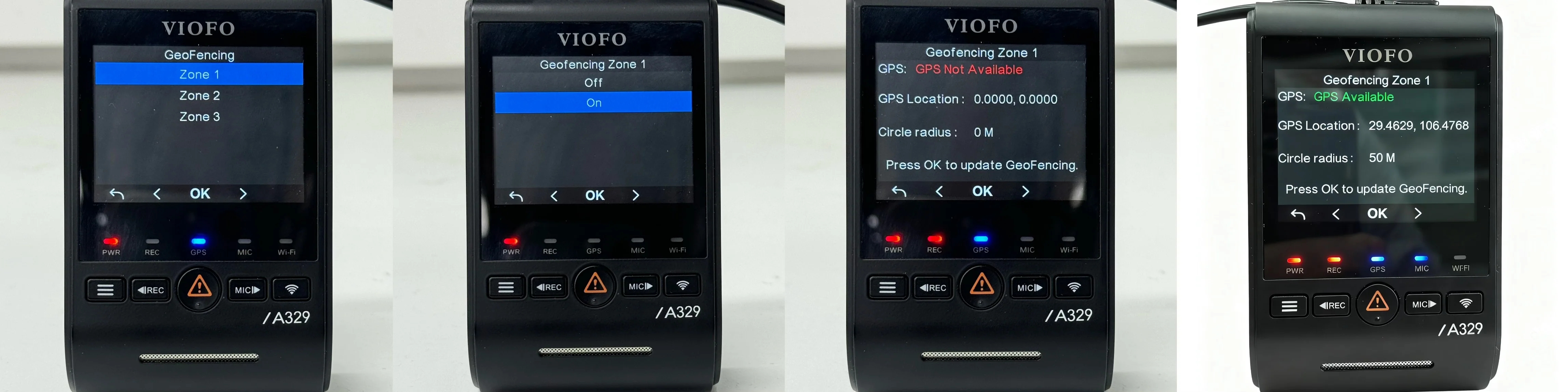 Nastavení GeoFencingu