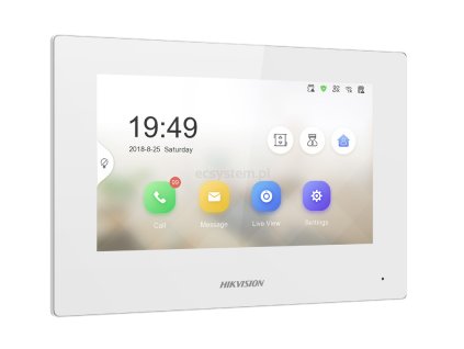 Panel Wewnetrzny IP Hikvision DS KH6320 WTE1 W Kod producenta 305301796