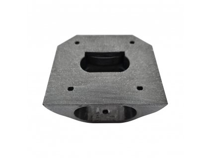 2841 back box pole adapter for std 2mp wm black