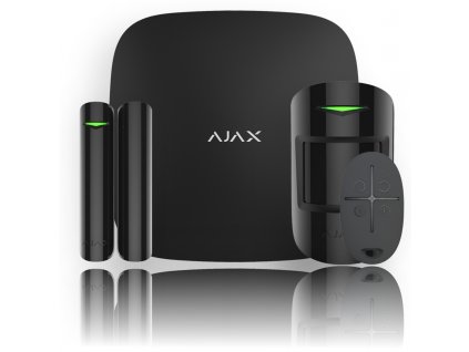 Zabezpečovací set Ajax StarterKit Cam Plus 12V | černý