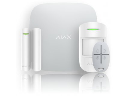 Zabezpečovací set Ajax StarterKit Cam Plus 12V | bílý