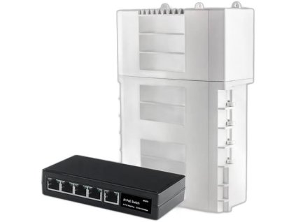 switch conexpro gnt 6fp51g6 venkovni 1x glan s poe in 4x glan s poe 60w i215704