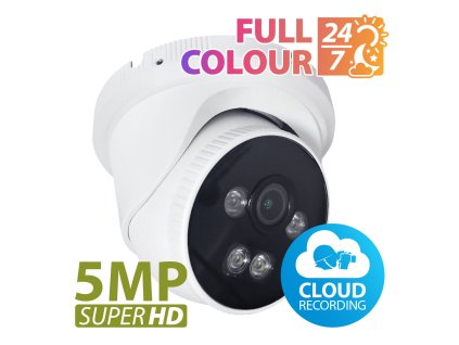 5.0MP IP kamera IPD-5SP-IR SDM Starlight 1.0 Cloud (BAREVNÁ)