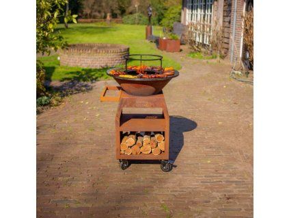 Gril Maestro Ø70cm - corten