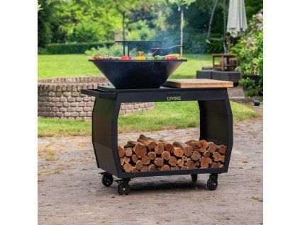 Gril Big Jack Ø80cm - čierne 3.0