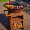 Gril Maestro XXL Ø80cm - corten