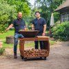 Gril Big Jack Ø80cm - corten 3.0