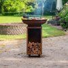Gril Camarada - Ø70cm - corten 2.0