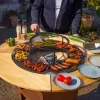 Drevený grilovací rám - Ø70cm