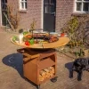 Drevený grilovací rám - Ø70cm