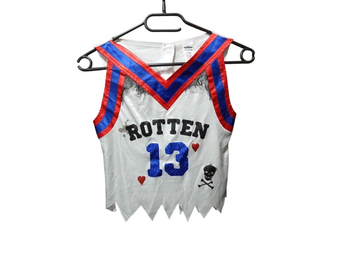Dětský karnevalový kostým ZOMBIE ROZTLESKÁVAČKA top 11 - 12 let