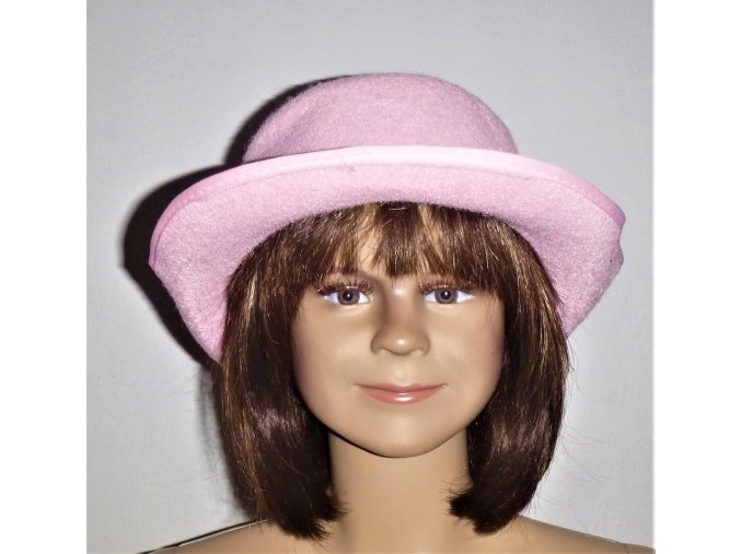 BARBIE KOVBOJKA růžový klobouk dívčí