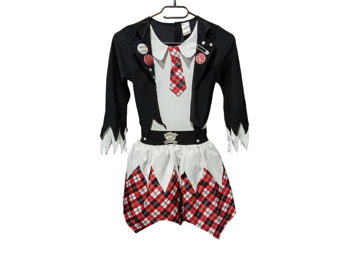 Dětský karnevalový kostým PUNK GIRL 11 - 12 let