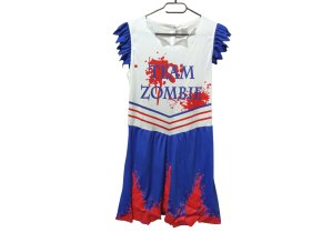 Dětský karnevalový kostým ZOMBIE ROZTLESKÁVAČKA 11 - 12 let