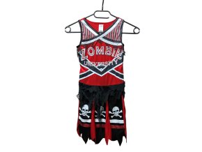Dětský karnevalový kostým ZOMBIE ROZTLESKÁVAČKA 7 - 8 let
