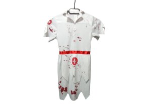 Dětský karnevalový kostým ZOMBIE ZDRAVOTNÍ SESTRA 7 - 8 let
