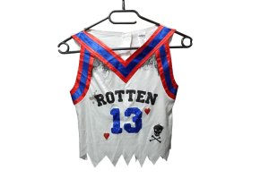 Dětský karnevalový kostým ZOMBIE ROZTLESKÁVAČKA top 11 - 12 let
