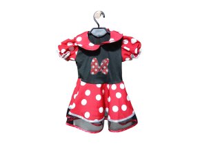 Dětský karnevalový kostým MINNIE šaty 0 - 2 roky