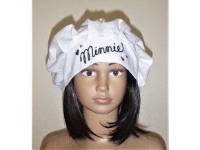 KUCHAŘSKÁ ČEPICE Minnie - dětská vel. XS až S