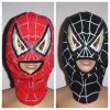SPIDERMAN maska dětská malá oboustranná - černá nebo červená