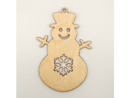 Sněhulák s vločkou