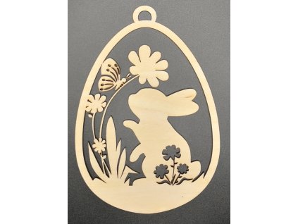 Vyřezávané velikonoční vajíčko