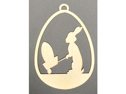 Vyřezávané velikonoční vajíčko