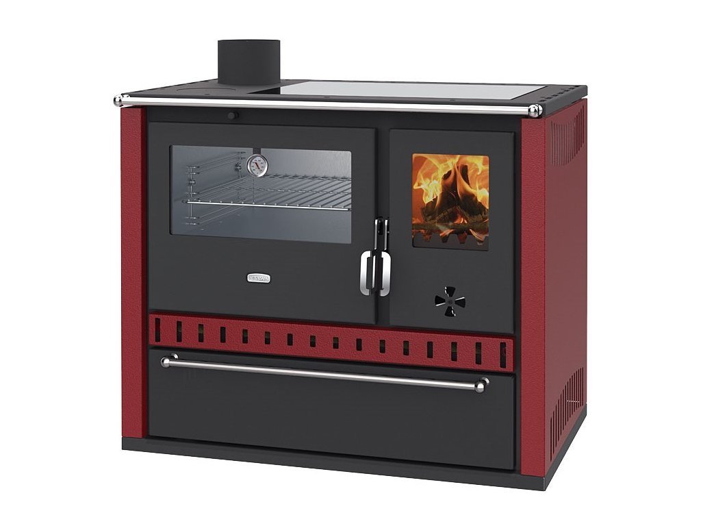 sporak na tuha paliva s teplovodnim vymenikem prity gt w10 vervena leva