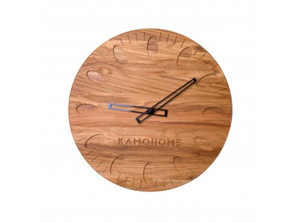 Dřevěné nástěnné hodiny URSA (Průměr hodin 30 cm, Materiál Buk)