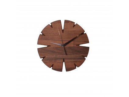 Dřevěné nástěnné hodiny APUS (Průměr hodin 30 cm, Materiál Buk)