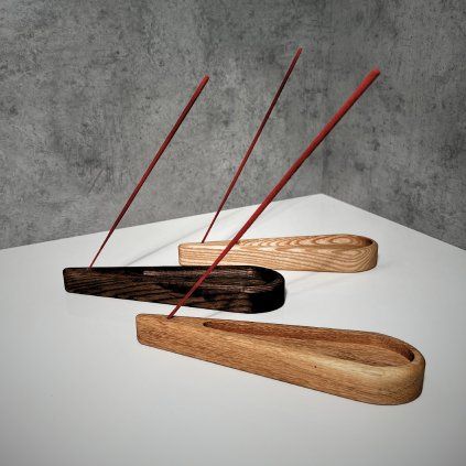 Minimalist Handmade Solid Wood Incense Holder