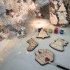 Wooden Christmas Ornaments Painting Kit
