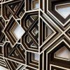 Geometric 3D Wooden Wall Art